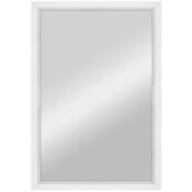 Wholesale - 23x34.25" MERCER WHITE FRAMED MIRROR C/P1, UPC: 044021646298